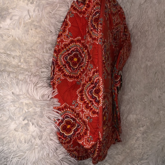 Vera Bradley Paprika Orange cross body purse NWOT - Picture 9 of 9